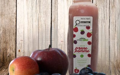Jus de prunes et pommes